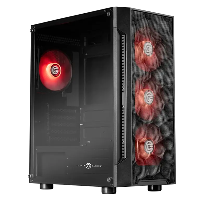 Circle Gladius M3 Mid-Tower Black Cabinet