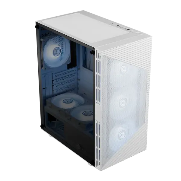 Circle Gladius M4 Mid-Tower White Cabinet
