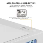 Circle Lucid AX Curve (White) Desktop Cabinet - Image 6