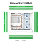 Circle Lucid AX Curve (White) Desktop Cabinet - Image 3