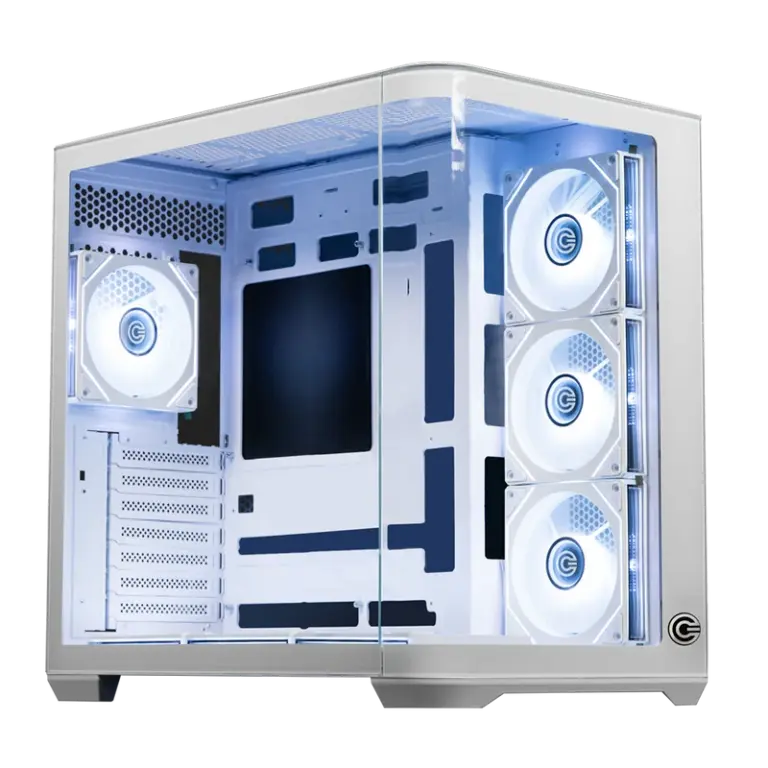 Circle Lucid AX Curve White Cabinet