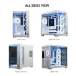 Circle Lucid AX Curve (White) Desktop Cabinet - Image 2