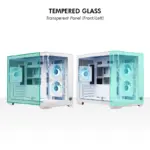 Circle Lucid MX Curve White Desktop Cabinet - Image 7