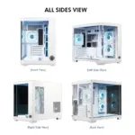 Circle Lucid MX Curve White Desktop Cabinet - Image 2