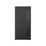 Circle Mini Me 3.0 with Power Supply CPU Cabinet | Compact and Efficient Micro ATX Case - Black - Image 4