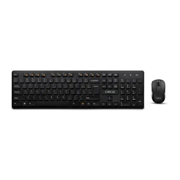Circle Rover A7 Wireless Combo Black Keyboard & Mouse