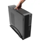 Circle Stick M1 3.0 with Power Supply Cabinet | Compact Micro-ATX Case with Power Supply - Black - Image 2