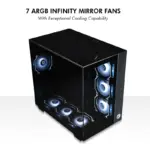 Circle Superlava (Black) ARGB Cabinet - Image 9