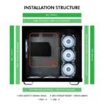 Circle Superlava (Black) ARGB Cabinet - Image 3