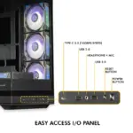 Circle Thrillux BTF (Black) Desktop Cabinet - Image 4
