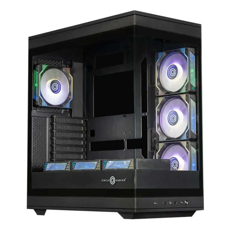 Circle Thrillux BTF Black Desktop Cabinet