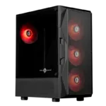 Circle Xtender X4 Mid-Tower Black Cabinet