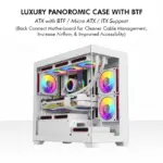 Circle Defender Micro ZX6-BTF White Cabinet - Image 9