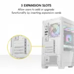 Circle Defender Micro ZX6-BTF White Cabinet - Image 6