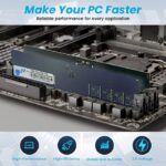 EVM 16GB DDR5 Desktop RAM Memory | 4800MHz | PC5-38400 | Long-DIMM | 288-Pin | CL19 | 1.1V Low Voltage | High Speed Performance | Intel & AMD Compatible | 10 Year Warranty - Image 4
