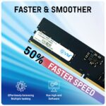 EVM 16GB DDR5 Desktop RAM Memory | 5600MHz | PC5-44800 | Long-DIMM | 288-Pin | CL19 | 1.1V Low Voltage | High Performance | Intel & AMD Compatible | 10 Year Warranty (EVMT16G5600U88P) - Image 5