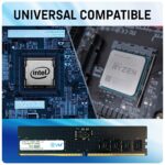 EVM 16GB DDR5 Desktop RAM Memory | 5600MHz | PC5-44800 | Long-DIMM | 288-Pin | CL19 | 1.1V Low Voltage | High Performance | Intel & AMD Compatible | 10 Year Warranty (EVMT16G5600U88P) - Image 4