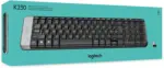 Logitech K230 Full Size Membrane Wireless Keyboard (Black) - Image 6
