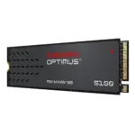Sandisk Optimus 5100 NVMe SSD, 500GB, Upto 6600MB/s R, 5600MB/s W, 5Y Warranty, PCIe Gen 4 NVMe M.2 (2280), Gaming Storage, Internal Solid State Drive - Image 2
