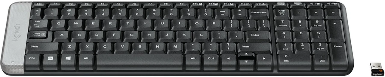 logitech-k230-original-imafszz47b2gznjh LOGITECH K230 Full Size Membrane Wireless Keyboard ( Black ) - Image 1
