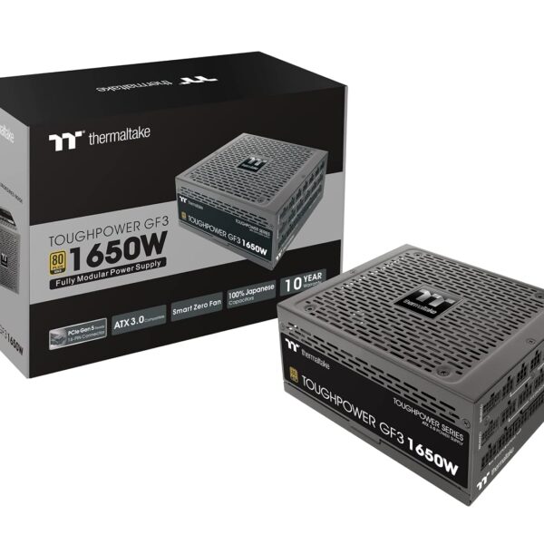 Thermaltake Toughpower GF3 1650W TT Premium Edition ATX 3.1 SMPS - 1650 Watt 80 Plus Gold SMPS