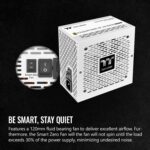 Thermaltake Toughpower GF A3 Snow Edition 850W 80 Plus Gold Full Modular ATX 3.1 PCIE 5.1 Power Supply White - Image 5