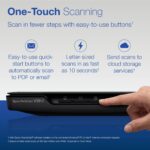 Epson Perfection V39 II Color Photo and Document Flatbed Scanner with 4800 dpi Optical Resolution, Scan to Cloud, USB Power and High-Rise, Removable Lid - Image 4