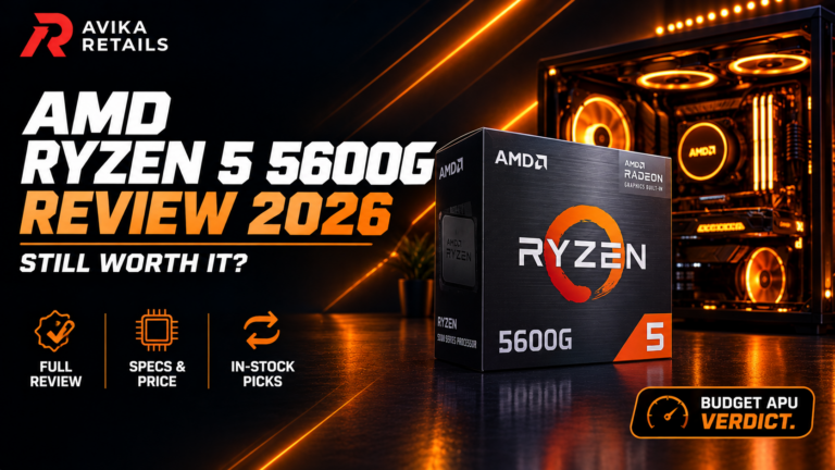 Avika Retails AMD Ryzen 5 5600G review 2026 banner - budget APU verdict