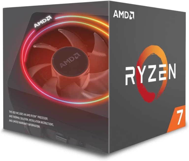 AMD Ryzen 7 2700X with Wraith Prism