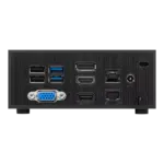 ASUS ExpertCenter PN42 | Ultra-compact fanless mini PC with Intel® processor N100 & N200 and Intel® UHD Graphics, supports triple displays or dual 4K displays, 1x PCIe® Gen3 x4 M.2 NVMe® SSD, dual 2.5 Gb LAN, WiFi 6E - Image 2