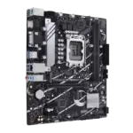 ASUS Prime B760M-K D4, an Intel B760 LGA 1700 mATX motherboard with PCIe 4.0, two PCIe 4.0 M.2 slots, DDR4, Realtek 2.5Gb Ethernet, VGA, HDMI, SATA 6 Gbps, front USB 3.2 Gen 1, Aura Sync - Image 6