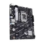 ASUS Prime B760M-K D4, an Intel B760 LGA 1700 mATX motherboard with PCIe 4.0, two PCIe 4.0 M.2 slots, DDR4, Realtek 2.5Gb Ethernet, VGA, HDMI, SATA 6 Gbps, front USB 3.2 Gen 1, Aura Sync - Image 5
