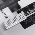 CYBEART | Akula 65 - Compact 65% Wireless RGB Mechanical Keyboard | MKI Pre-Lubed Switches | 4000 mAh Battery | 5-Layer Gasket | Hot-Swappable | Tri-Mode (White) - Image 3