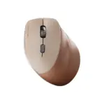 CYBEART | Arcus Wireless Ergonomic Mouse | Dual Mode (2.4 GHz + BT 5.1) | 2400 Adjustable DPI | Silent Switches (3M Clicks) | Connect 3 Devices - Mac & Windows | Comfort Grip Design (Mocha Mousse) - Image 10