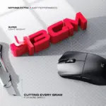 CYBEART | Artemis 52g Ultra-light Wireless Gaming Mouse | Dual 300mA Hyperswap™ Battery | 24,000 DPI | 1K Polling Rate | 80M Kailh Switches | Tri Mode (Black) - Image 7
