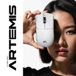 CYBEART | Artemis 52g Ultra-light Wireless Gaming Mouse | Dual 300mA Hyperswap™ Battery | 24,000 DPI | 1K Polling Rate | 80M Kailh Switches | Tri Mode (White) - Image 8