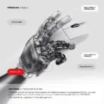 CYBEART | Artemis 52g Ultra-light Wireless Gaming Mouse | Dual 300mA Hyperswap™ Battery | 24,000 DPI | 1K Polling Rate | 80M Kailh Switches | Tri Mode (White) - Image 4