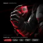 CYBEART | Artemis - The Batman 52g Ultra-light Wireless Gaming Mouse | Dual 300mA Hyperswap™ Battery | 24,000 DPI | 1K Polling Rate | 80M Kailh Switches | Tri Mode - Image 6