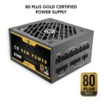 Circle CG RAW Power 850 Watt Fully Modular Power Supply, 80+ Gold, ATX 3.1 & PCIe 5.1 Ready, Braided Cables, 120mm Silent FDB Fan, 7-Year Warranty - Image 9