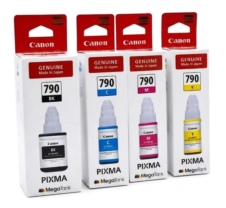 Canon GI-790 Original Ink Set Colour