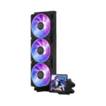 Cooler Master MasterLiquid Core 360mm CPU Liquid Cooler with 4 inch LCD Display - Image 2