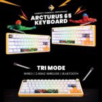 Cosmic Byte Arcturus Tri-Mode Gasket Hot Swappable Mechanical Switch Keyboard - Image 8