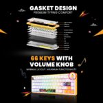 Cosmic Byte Arcturus Tri-Mode Gasket Hot Swappable Mechanical Switch Keyboard - Image 7