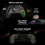 Cosmic Byte Lumora Tri Mode Controller for PC, Dedicated Software Support, Cloak RGB, Mechanical Switches - Image 7