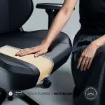 CYBEART | Ghost (Black) - APEX Series Gaming / Office Chair | 4D Lumbar, 4D Armrest, Endura™ Leatherette, AeroMag™ Pillow, Recline & Tilt - Image 9