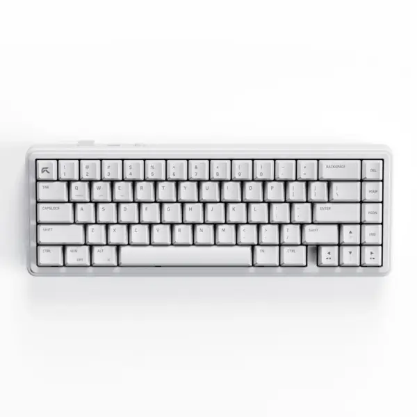 Cybeart Akula 65-Compact White RGB Keyboard