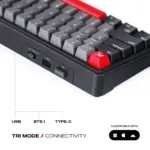 CYBEART | Akula 65 - Compact 65% Wireless RGB Mechanical Keyboard | MKI Pre-Lubed Switches | 4000 mAh Battery | 5-Layer Gasket | Hot-Swappable |Tri-Mode (Signature Edition) - Image 6