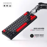 CYBEART | Akula 65 - Compact 65% Wireless RGB Mechanical Keyboard | MKI Pre-Lubed Switches | 4000 mAh Battery | 5-Layer Gasket | Hot-Swappable |Tri-Mode (Signature Edition) - Image 5