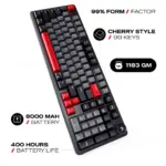 CYBEART | Akula 99 -  Compact Full Size Wireless RGB Mechanical Keyboard | MKI Pre-Lubed Switches | 8000 mAh Battery | 5-Layer Gasket | Hot-Swappable | Tri-Mode (Signature Edition) - Image 10