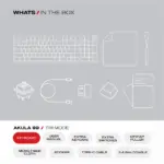 CYBEART | Akula 99 -  Compact Full Size Wireless RGB Mechanical Keyboard | MKI Pre-Lubed Switches | 8000 mAh Battery | 5-Layer Gasket | Hot-Swappable | Tri-Mode (Signature Edition) - Image 2